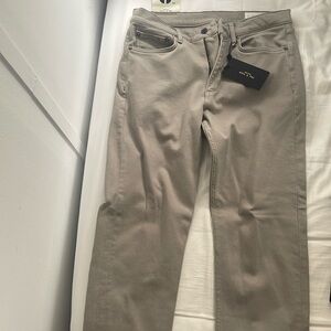 Rag n bone size 32 mist grey fit 2 unworn pants with tags
